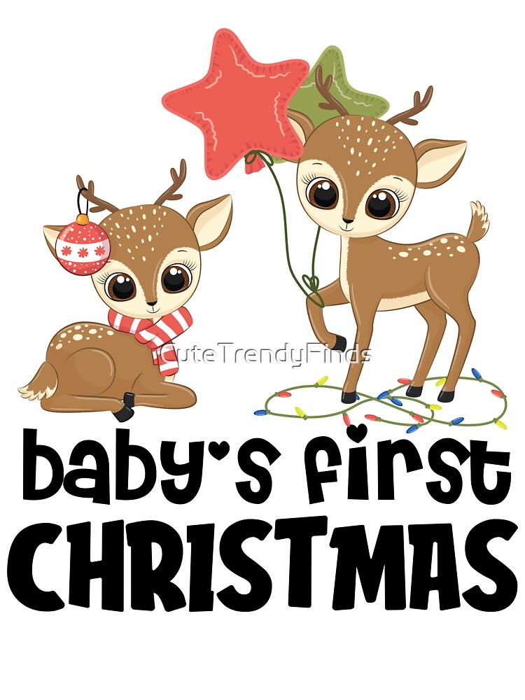 Discover Baby's First Christmas Baby One-Pieces
