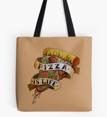 Pizza is Life Tote Bag