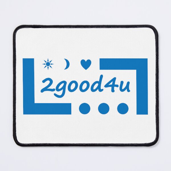 Item preview, 2good4u - sun, moon and love - blue designed and sold by NoerdyundDoerty.
