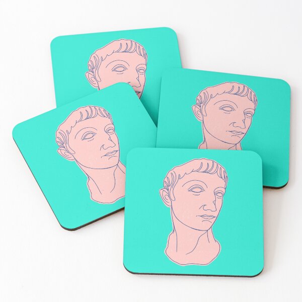 Item preview, Illustration Of A Roman Bust Of A Young Man  designed and sold by Adam Regester.