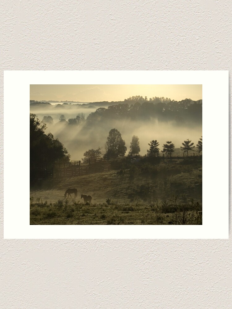 Alternate view of Winter Morning Art Print