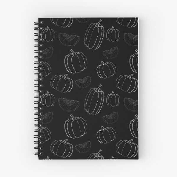 Item preview, Black and white vintage pumpkin sketch  designed and sold by AnnaEleCreate.