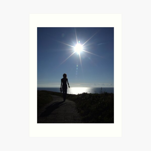 Early Morning Walk Art Print