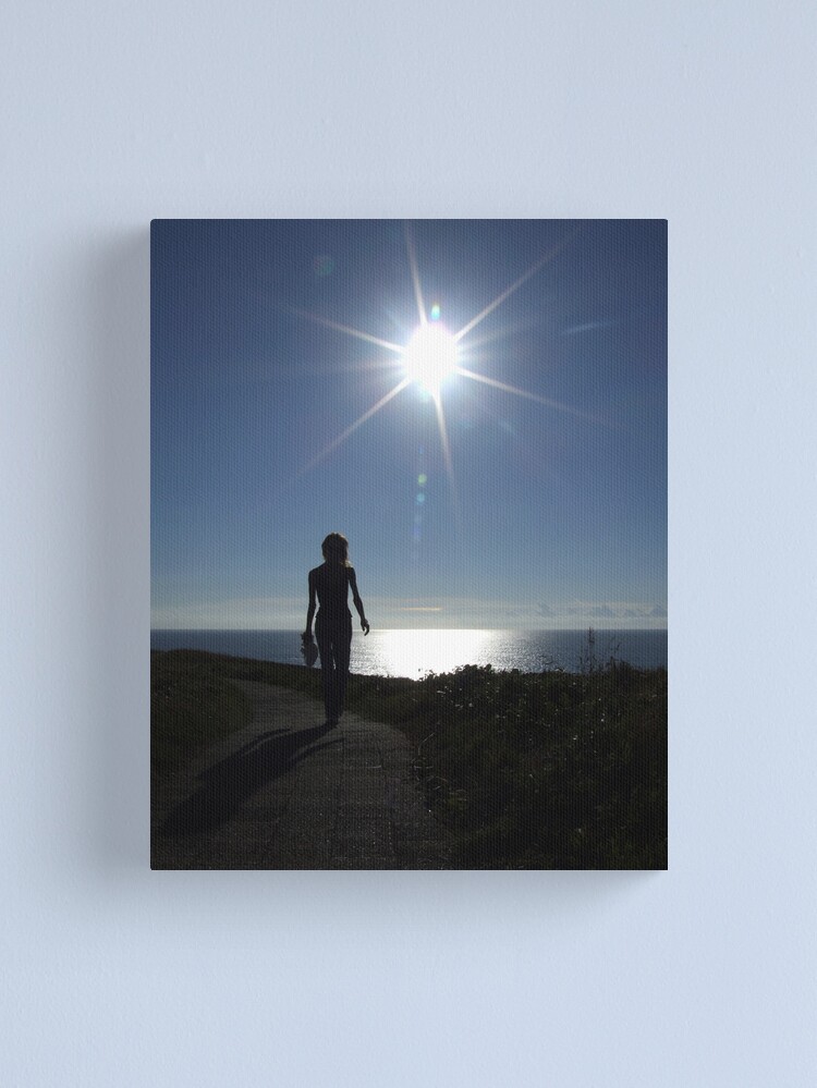 Thumbnail 1 of 3, Canvas Print, Early Morning Walk designed and sold by theoddshot.
