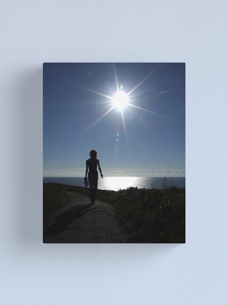 Alternate view of Early Morning Walk Canvas Print