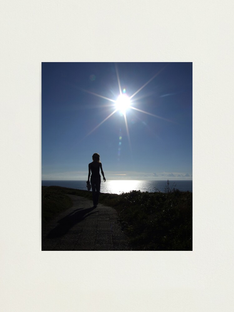 Alternate view of Early Morning Walk Photographic Print