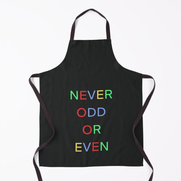 Item preview, NEVER ODD OR EVEN PALINDROME designed and sold by sailorsam1805.