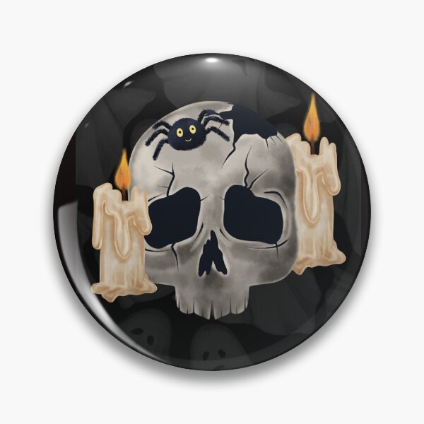 Item preview, Skull Spooky Halloween designed and sold by PeacockThrone25.