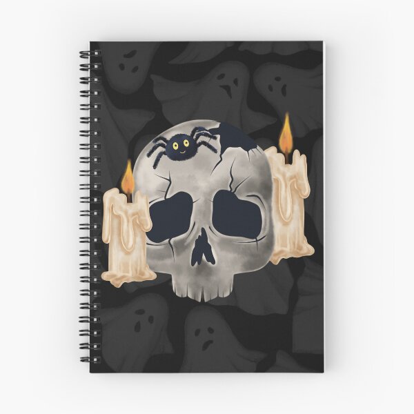 Item preview, Skull Spooky Halloween designed and sold by PeacockThrone25.