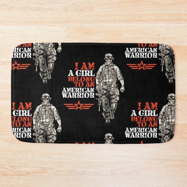 Item preview, I am a girl to an American warrior  designed and sold by aryagiri.