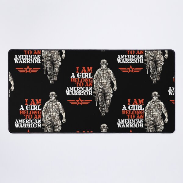 Item preview, I am a girl to an American warrior  designed and sold by aryagiri.