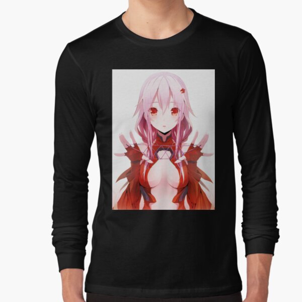 Camiseta/camisa Feminina Guilty Crown Inori Personagem