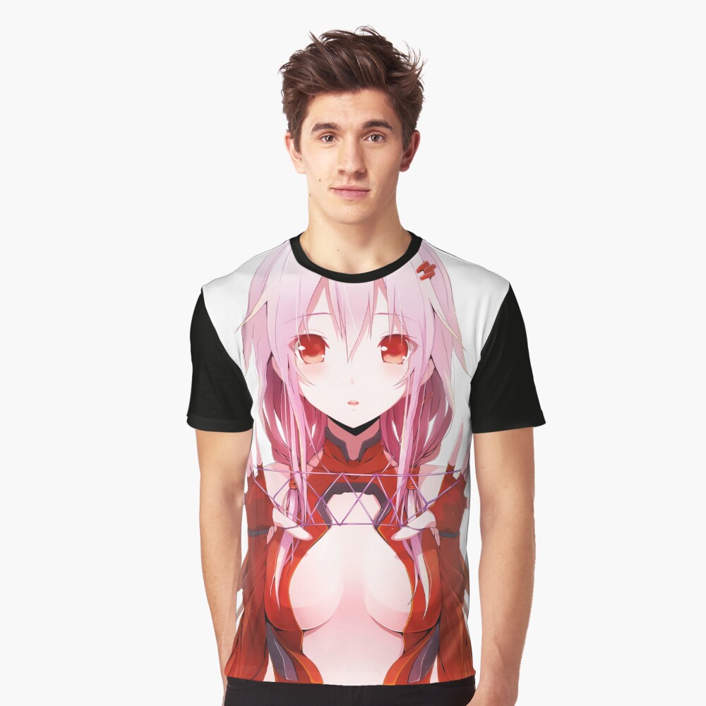 Guilty Crown T-Shirt Inori Yuzuriha Shirt Cool T-Shirts anime and manga  awesome top Printed T Shirts cosplay costumes anime A - AliExpress