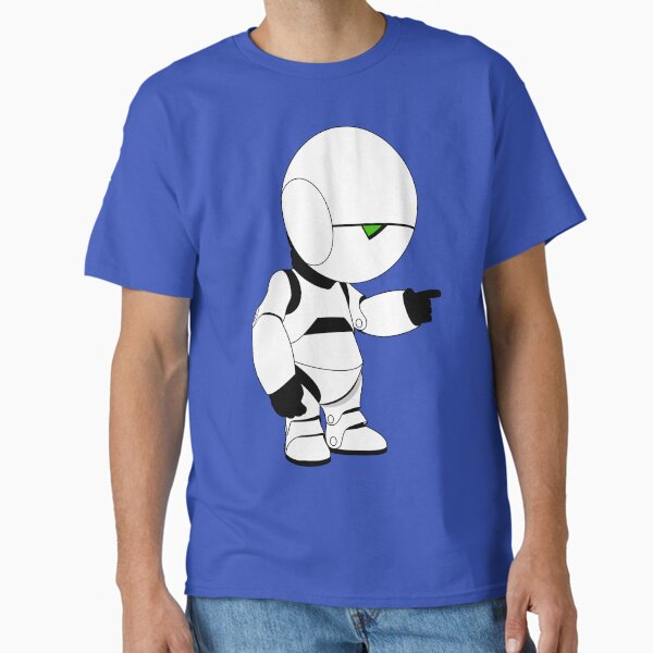 Item preview, Marvin, the paranoid android. designed and sold by handcuffed.