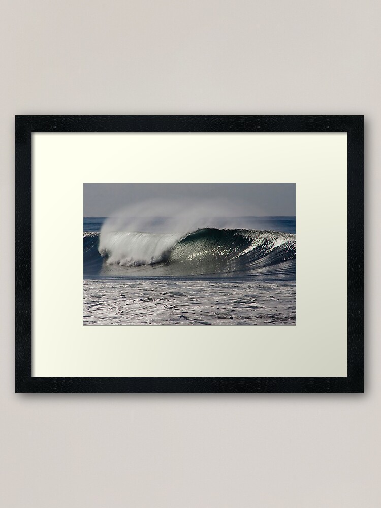 Alternate view of Storm Swell Framed Art Print