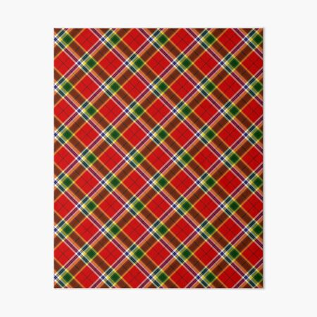 Aperçu de l'œuvre Motif tartan croisé Madras de Noël créée et vendue par 89BLACK.