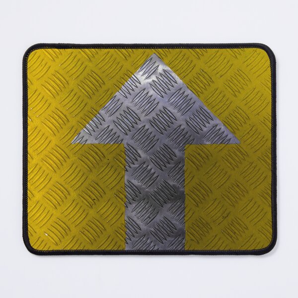 Item preview, Industrial Arrow Tread Plate - Up designed and sold by Arc1.