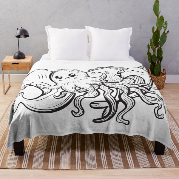 Item preview, Cute doodle illustration of sea animals. designed and sold by tanakax3.