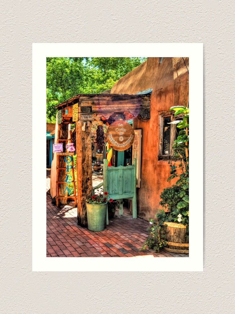 "Old Town Store Front In Albuquerque New Mexico" Art Print for Sale by