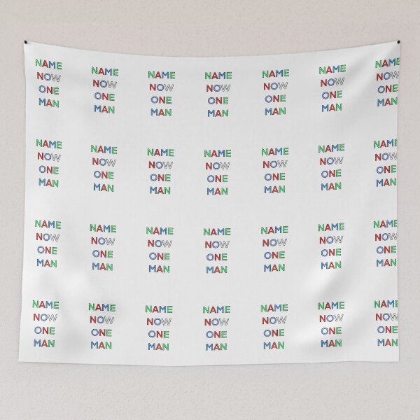 Item preview, NAME NOW ONE MAN PALINDROME designed and sold by sailorsam1805.