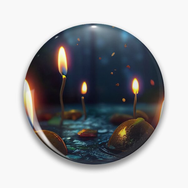 Item preview, Candles in water designed and sold by Nibeemj.