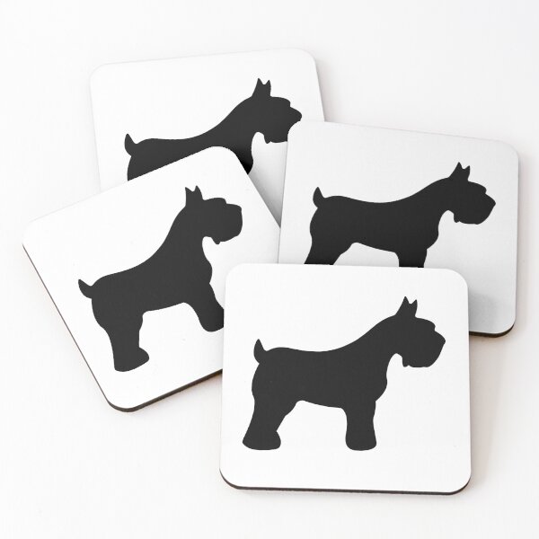 Item preview, Tiny Black Schnauzers designed and sold by XOOXOO.