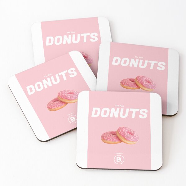 Item preview, The pink donuts — promotional poster designed and sold by Xira-X.