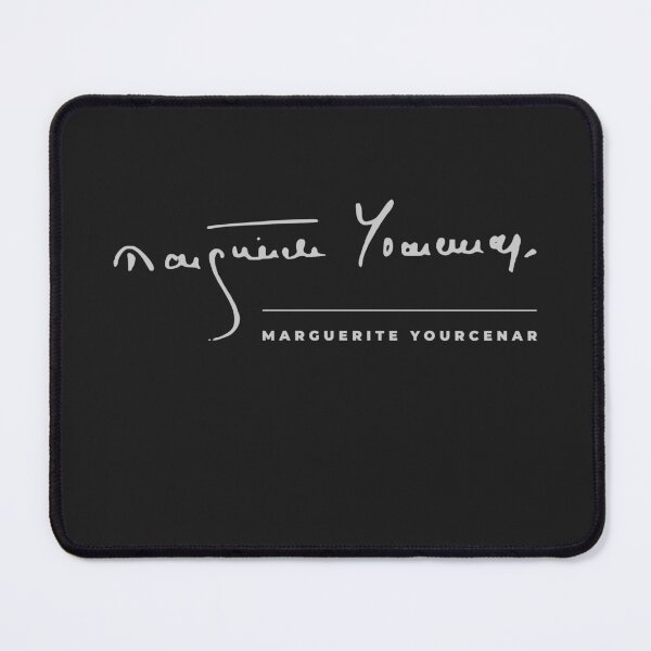 Item preview, Marguerite Yourcenar signature t-shirt designed and sold by CMYKStudio.