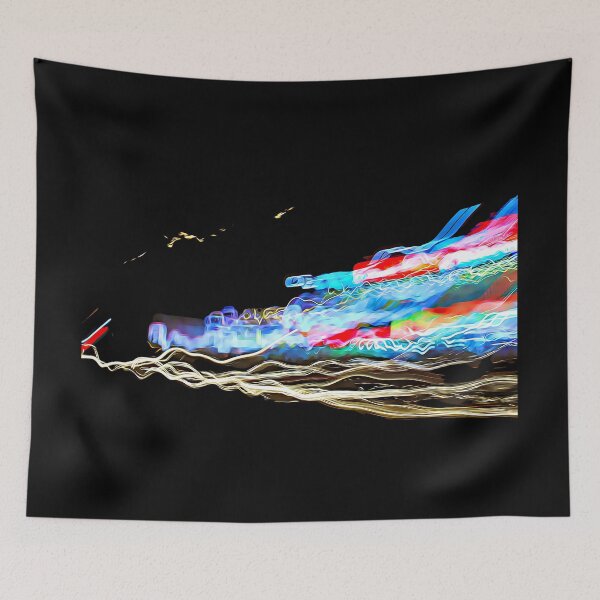 Item preview, abstract light pattern shiny designed and sold by MIKAFXSTORE.