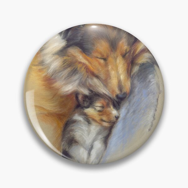 Item preview, Mother Love - shelties - Shetland Sheepdogs designed and sold by marjoleinkruijt.