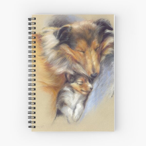 Item preview, Mother Love - shelties - Shetland Sheepdogs designed and sold by marjoleinkruijt.