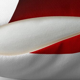 Alternate view of Red Ombre Throw Pillow