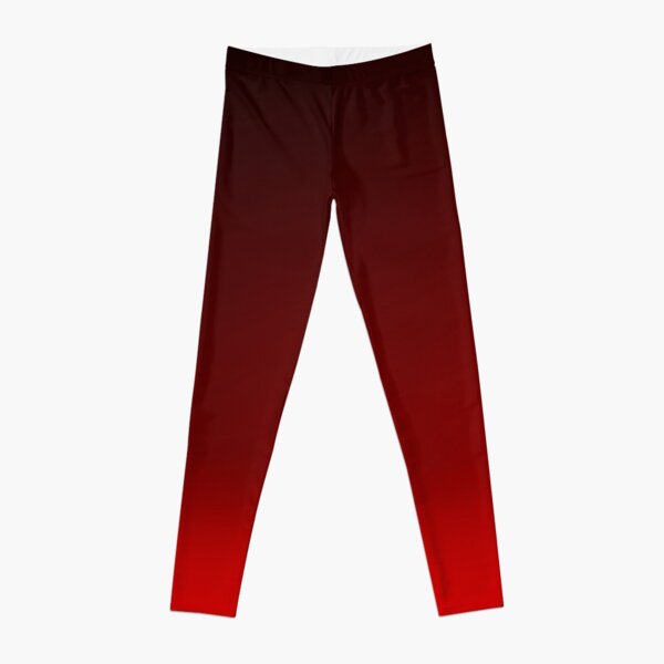 Red Ombre Leggings