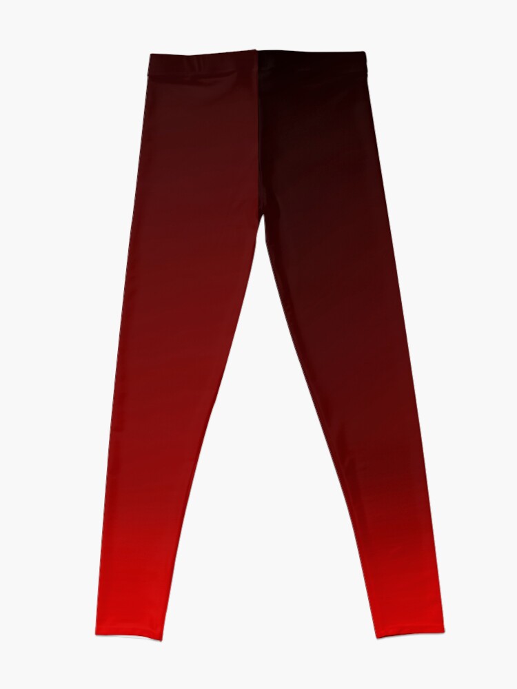 Alternate view of Red Ombre Leggings