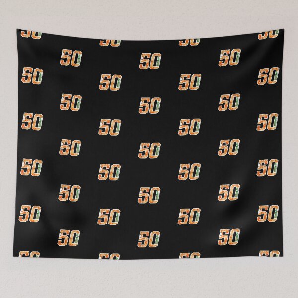 Item preview, Floral Print Number 50 designed and sold by NumbersFort.