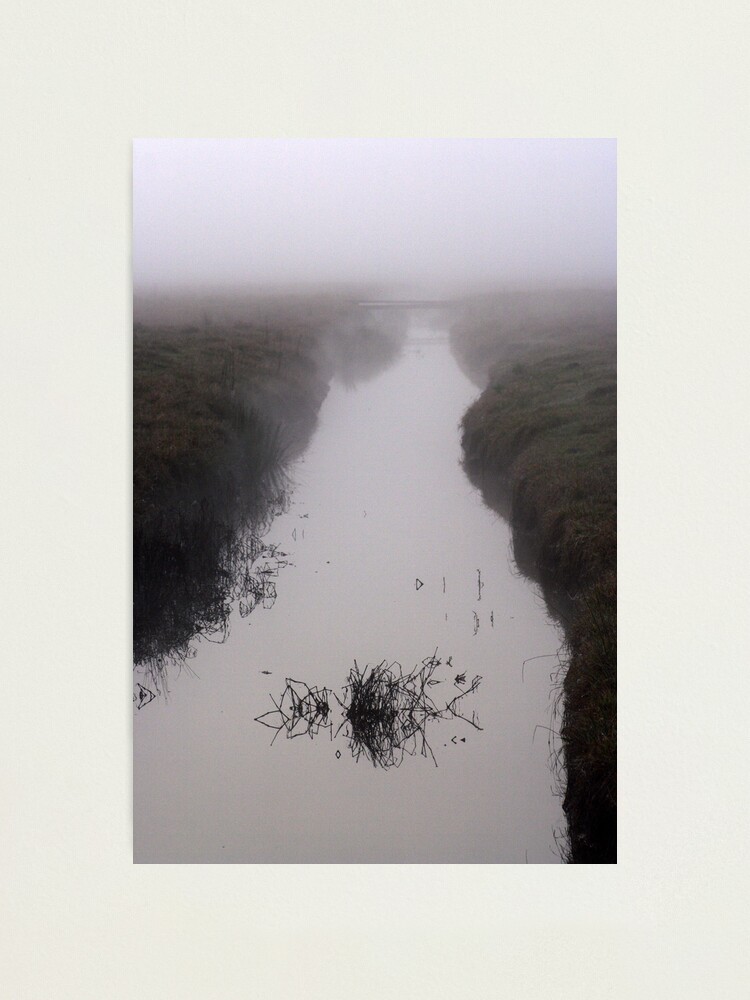 Alternate view of Misty Marsh Photographic Print
