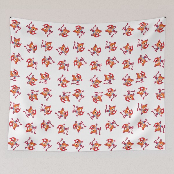 Item preview, Red Cat confusion pattern designed and sold by duxpavlic.
