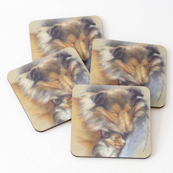 Item preview, Mother Love - shelties - Shetland Sheepdogs designed and sold by marjoleinkruijt.