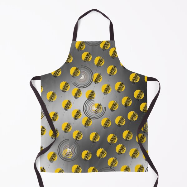 Item preview, Lovely black leaves with yellow background designed and sold by KushanXs.