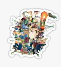 Howl's Castle Sticker