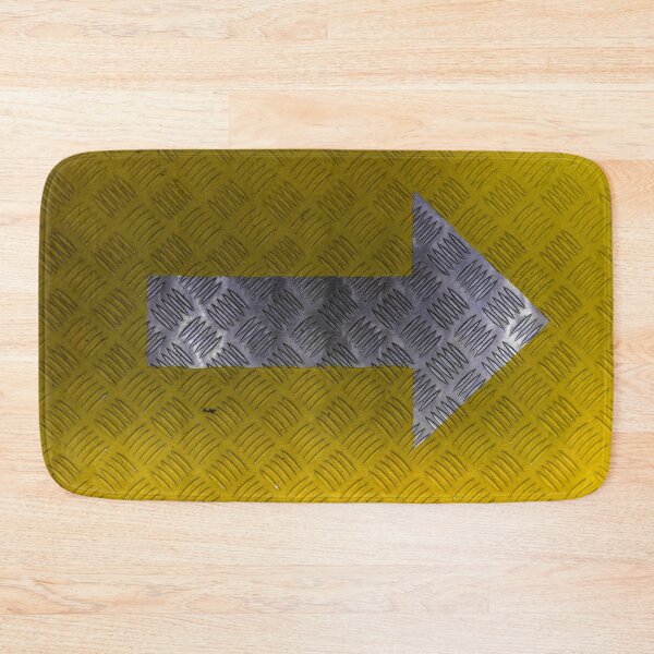 Item preview, Industrial Arrow Tread Plate - Right designed and sold by Arc1.