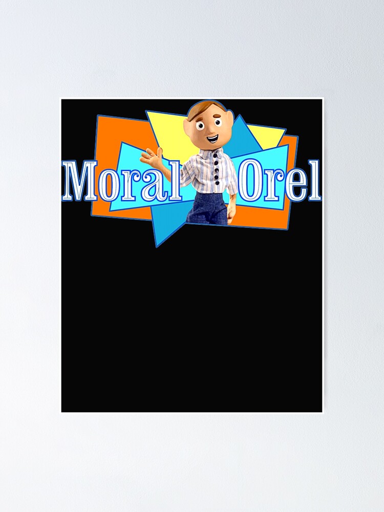 "Moral Orel LOGO " Poster for Sale by AgatheLegrand Redbubble