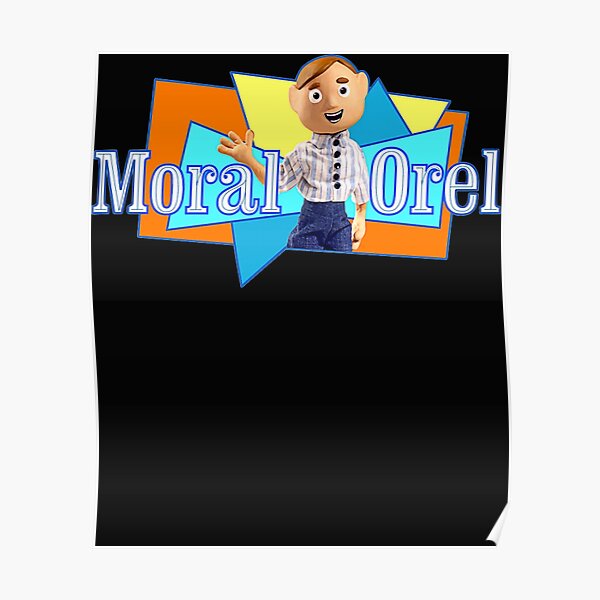 "Moral Orel LOGO " Poster for Sale by AgatheLegrand Redbubble