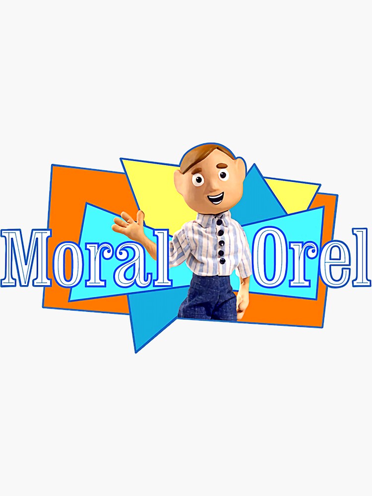 "Moral Orel LOGO " Sticker for Sale by AgatheLegrand Redbubble