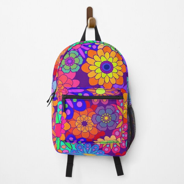 Item preview, Flower Power Retro Style Hippy Flowers designed and sold by Alondra.