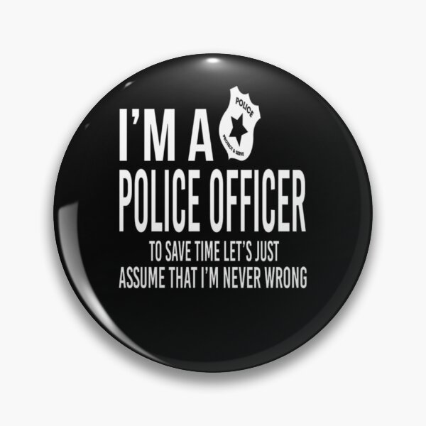 Artikelvorschau, Ich bin ein Polizist, der nie falsch liegt entworfen und verkauft von aryagiri.