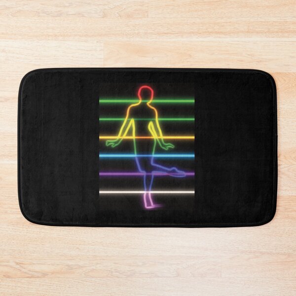 Item preview, Neon glow on silhouette dancing woman post.  designed and sold by Trianglegreen.