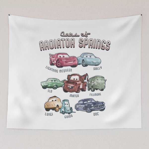 Item preview, Cast Of Radiator Springs designed and sold by JellyPiper.