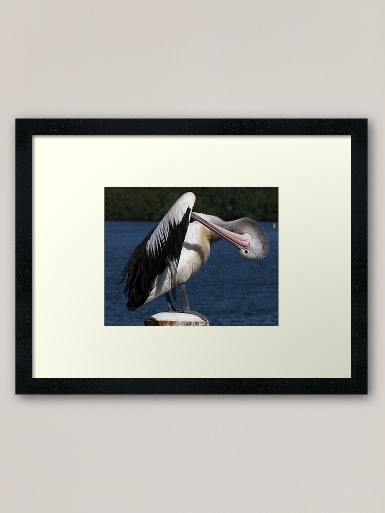 Alternate view of I know it's there somewhere.... Framed Art Print