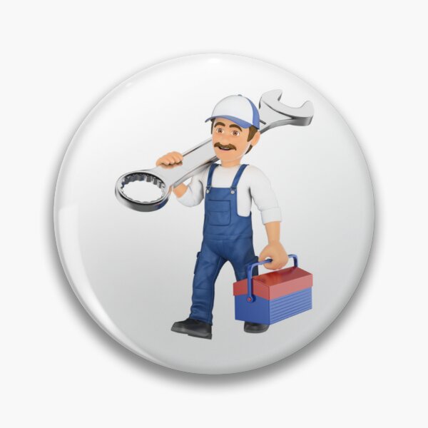 Item preview, bluey mechanics 3D     designed and sold by unikusa.
